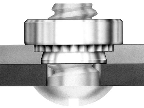 pem nuts sheet metal|pem self clinching nuts.